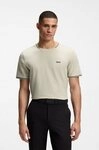BOSS GREEN T-Shirt Taul Stretch-Baumwoll-Pique aus softem Stretch-Baumwoll-Piqu&eacute;,