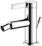 Keuco Bidetarmatur IXMO Mit Griff Pure mit Zugstangen-Ablaufgarnitur