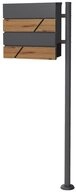 ML-DESIGN Standbriefkasten Wandbriefkasten Briefkasten Postkasten mit...