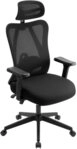 CLP Schreibtischstuhl Elisha, ergonomischer B&uuml;rostuhl, atmungsaktiv
