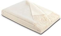 Wohndecke Soft Impression im Doubleface-Look, Biederlack, Baumwolle-Kaschmir-Mix