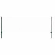 vidaXL Gartenzaun Geschwei&szlig;ter Drahtzaun 25 x 0,8 m (B x H), (1-St)