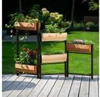 dobar Hochbeet Vertikalbeet "Flexi" 5-stufig, ca. 165 x 18 x 105 cm (L x B x H)