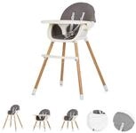 Chipolino Kombihochstuhl Kinderhochstuhl Rio 2 in 1, Kinderstuhl rutschfeste...