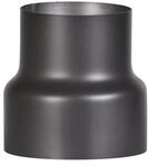 Firefix Ofenrohr FireFix Reduzierst&uuml;ck &Oslash; 150 - 120 mm, schwarz