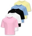 KIDS ONLY T-Shirt KOGREX S/S TOP JRS 5-PACK (Packung, 5-tlg)