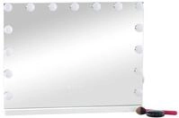 CLP Schminkspiegel Marlene (1er), dimmbare LED, 10-fache Vergr&ouml;&szlig;erung,...