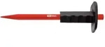 KS Tools Spitzmei&szlig;el, 1000 in mm, Mit Handschutzgriff, 8-kant rot