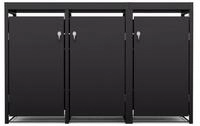 blumfeldt M&uuml;lleimer BinSafe, M&uuml;lltonnenbox Fach Treteimer Trash Bin Garbage...