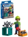 Playmobil&reg; Mechaniker (72031), City Action Konstruktions-Spielset, (14 St)