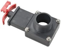 vidaXL Absperrschieber, Pool Absperrschieber 2-tlg. 1,5"