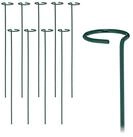 relaxdays Rankhilfe Pflanzst&auml;be aus Metall 10er Set, 10 St.