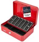HMF Geldkassette Bargeldkasse mit herausnehmbarem M&uuml;nzz&auml;hlbrett und...