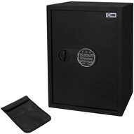 ECD Germany Tresor Elektronischer Safe, Wandtresor mit PIN-Code, Schl&uuml;ssel &
