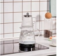 Karaca Teekanne Karaca Keops XL Borosilikat Glas-Teekannen-Set, 3L,...