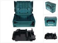 Makita Werkzeugkoffer MAKPAC 2 Systemkoffer - mit Einlage f&uuml;r BDA / DDA 351