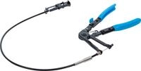 BGS technic Schlauchklemmenzange Schlauchklemmenzange mit Bowdenzug, 630 mm, 18...