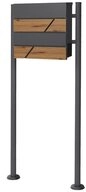 ML-DESIGN Standbriefkasten Wandbriefkasten Briefkasten Postkasten mit...