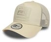 New Era Baseball Cap New Era Heritage Tonal Patch A-Frame Trucker Cap Beige...