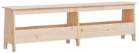 vidaXL Sitzbank Flurbank 160 x 28 x 45 cm Massivholz Kiefer