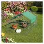 Zooprinz Freigehege Gittergehege mit Sonnenschutz f&uuml;r Hasen, Kaninchen,...