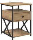 vidaXL Nachttisch Nachttisch Artisan-Eiche 40 x 42 x 55 cm Holzwerkstoff (1-St)