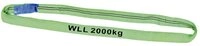 Petex Hebeband Petex 47202213 Rundschlinge Arbeitslast (WLL)=2 t Gr&uuml;n EN...