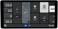 Shelly _WD_X2_b Wall Display X2i Smart-Home-Bedienpanel Schwarz...