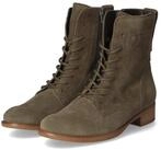 Gabor Gabor 71.646.11 Damen Rauleder green Schn&uuml;rstiefel