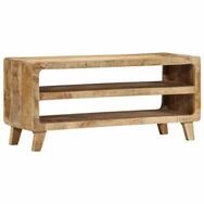 vidaXL TV-Schrank TV-Schrank 105x46x32 cm Raues Massivholz (1-St)