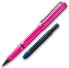 LAMY Tintenroller LAMY Tintenroller Safari Pink ROLL-INK F&uuml;ller ergonomisch mit