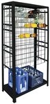 SCHULTE Regalwelt Weinregal f&uuml;r bis zu 96 Flaschen, 180x80x35 cm (HxBxT),...