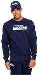 New Era Sweatshirt New Era Seattle Seahawks Logo Sweatshirt Herren Baumwolle