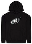 New Era Hoodie Philadelphia Eagles NFL Team Logo Hoody Schwarz Kapuzenpullover New Er