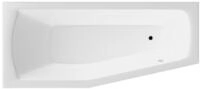 Aqualine Eckwanne OPAVA Badewanne 160x70x44cm, links, wei&szlig;, Aqualine-C1670