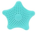 Umbra Abflusssieb Seestern Aquamarin, Kunststoff