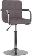 vidaXL Barhocker Barhocker Taupe Stoff (1 St)
