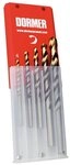 Dormer Spiralbohrer, Set 4-10 mm x1 A002 in Box 118G Typ N 4xD 5-teilig Tin Tip