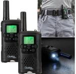 Casativo Funkger&auml;t G&uuml;rtelclip & Taschenlampe, Walkie Talkie mit 10km...