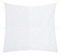vidaXL Tennisnetz, Tarnnetz mit Aufbewahrungstasche 416x402 cm Wei&szlig;