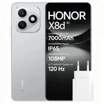 Honor HONOR X8d Robustes Smartphone mit 7000mAh Akku, IP65 Smartphone (6.77 Zoll, 256