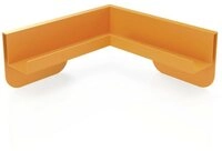 magnetoplan&reg; Anzeigetafel Eckablage f&uuml;r Wei&szlig;wandtafel - 42x42x8,5cm -...