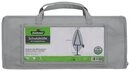 Dehner Gartenm&ouml;bel-Schutzh&uuml;lle Ampelschirm, ca. 240 x 60 cm, Polyester, grau,