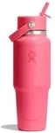 Hydro Flask Trinkflasche 32 OZ Wide Flex Straw Travel Bottle Cap, 946 ml,...