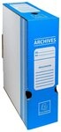 EXACOMPTA Archivcontainer 50x Ablagebox aus Wellpappe R&uuml;cken 100mm, DIN A4 -...