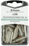 EXACOMPTA Kalligraphie-Stift Schachtel mit 100 Schreibfedern Pfannenfeder 50B,...