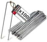 NOOR Zelthering NOOR Erdanker/Heringe Anti-ROST - aus verzinktem Stahl - 20 cm