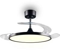 Reality Leuchten LED Deckenleuchte KASFJORD mit Ventilator, Deckenventilator mit