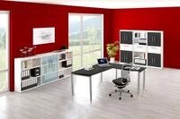 KERKMANN Schreibtisch Schreibtisch StageOne Form 5 XL BxT 200x100cm wenge