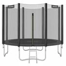 SONGMICS Gartentrampolin mit Randabdeckung, Sicherheitsnetz, Leiter und...